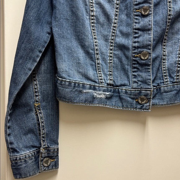 A New Approach Denim Blue Women's Jacket Size Medium - Picture 4 of 6